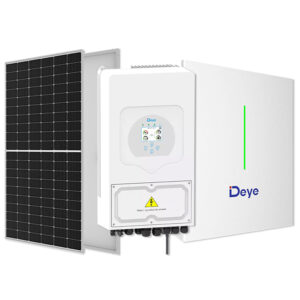 Kit complet 5 kw monofazic cu baterie de stocare 5 kw